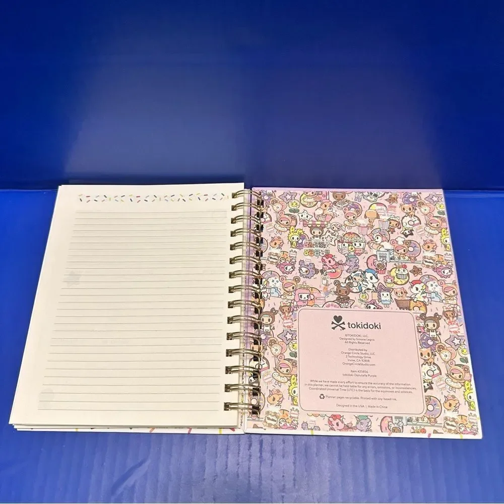 Tokidoki 2025 Planner Donutella and Unicorn